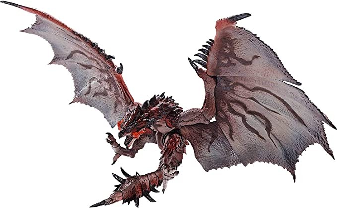 SHMonster Arts Monster Hunter World: Icebone Rioreus Approx. 400mm ABS and PVC Painted Action Figure